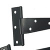 6 Pcs 7.9in T Strap Hinges, Heavy Duty Shed Door