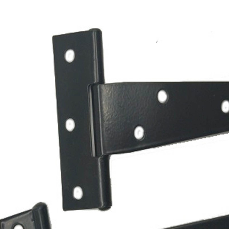 6 Pcs 7.9in T Strap Hinges, Heavy Duty Shed Door