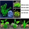 Vibury Fish Tank Aquatic Plants, 14 Pack Aquarium Plants Green