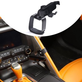 cartiangoUS Car Center Control Side Cell Phone Mobile Bracket Holder For Corvette C7 14-19