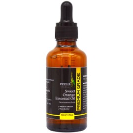 Feelia - Sweet Orange Essential Oils - 100% Pure & Natural, Premium Grade, Steam Distilled & Undiluted, Great for Aromatherapy & Relaxation (50ml, Sweet Orange)