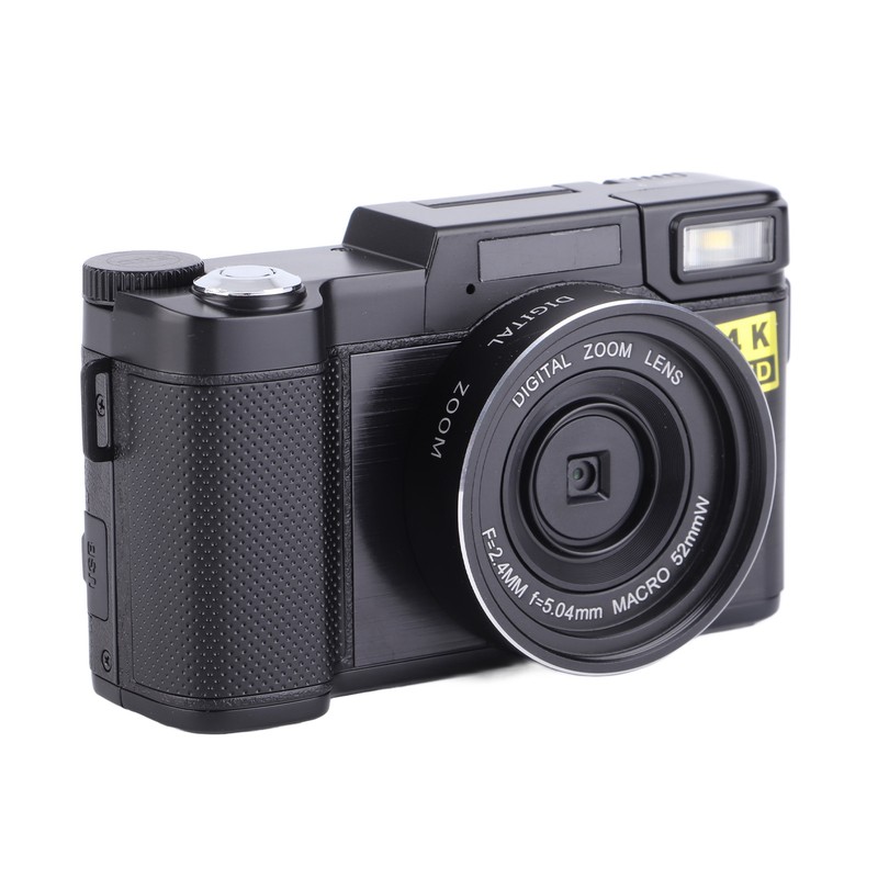 48MP Vlogging Camera Anti ShakE 4K Digital Camera with 3.2