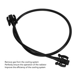 KIMISS Coolant Hose, 1323Y2 Water Return Pipe Gas Removal Radiator Scavenging Pipe Rubber Hose for Peugeot 206 207