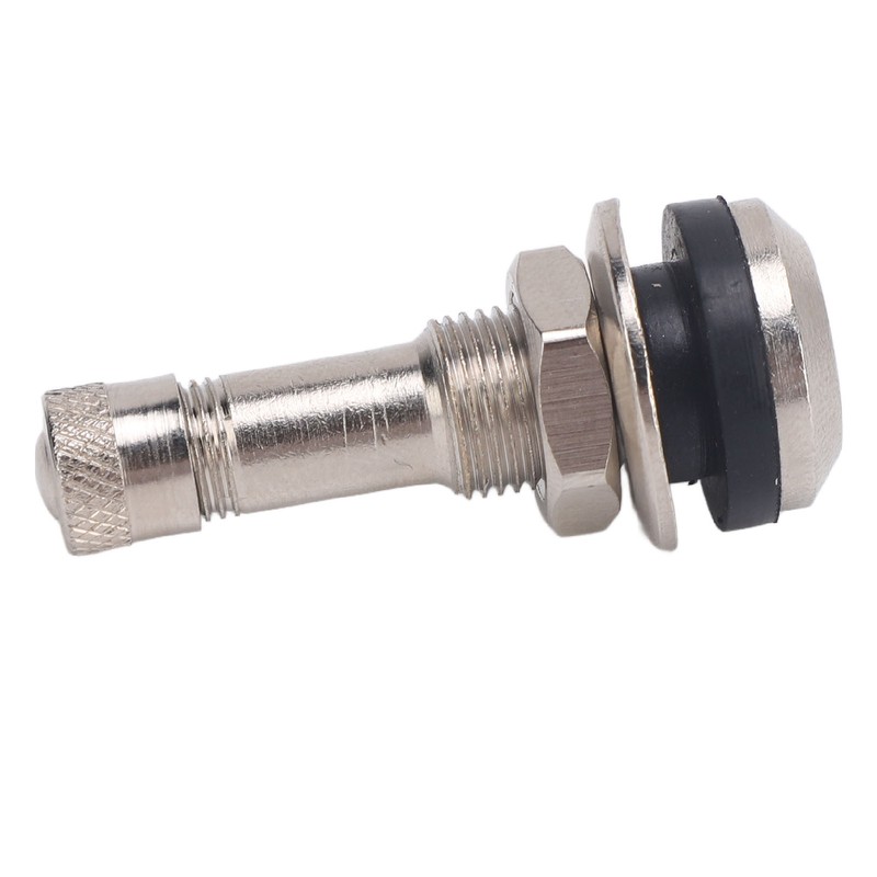 TR416 Tire Valve Stem 1.5 Inch Chrome Plated Clamp In