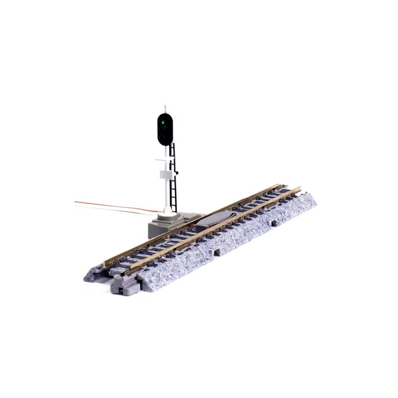 KATO 20-606 N-Gauge 3-Light Automatic Signal, SX 64mm, Auxiliary Track