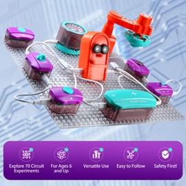 BATURU STEM Projects for Kids Ages 6 8 10 12 Years Boys Girls | 70 Science Experiments Electronics for kids | Educational Science Kits Toys for Birthday Gift Idea