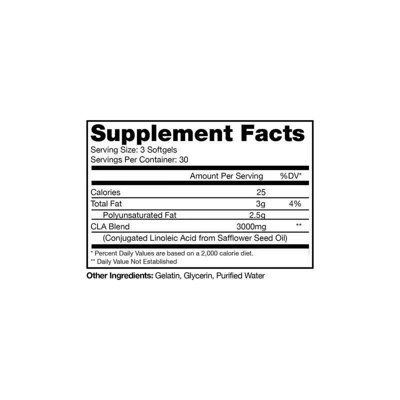 ProSupps CLA 3000 Lean Quemador Grasa 90 Softgels Sin Sabor