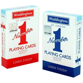 Waddington No.1 Playing Cards 12 packs / Display by PinkWebShop