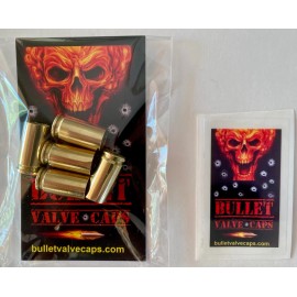 BulletValveCaps.com  5 Bullet Valve Caps..45 Cal..TPMS Safe...Authent