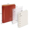 Bocotoerjp Personal Notebook, A7 Notebook, 6 Hole Ring, Business Notebook,