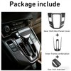 FQMY Car Gear Shift Box Panel Cover Inner Frame Gear