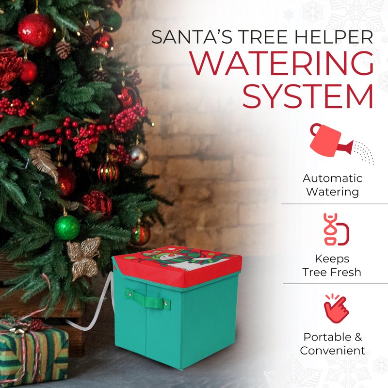 Santa's Tree Helper Automatic Christmas Tree Watering System with Enhanced