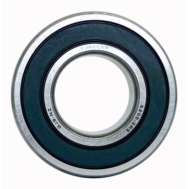 2PACK TIMKEN 6205-2RS Double Rubber Seal Bearings 25x52x15mm Pre-Lubricated and