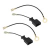 OTOTEC 2 Sets Car Speaker Wire Adapter Car Horn Special