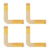 VGOL 4pcs Slim Laser Flex Ribbon Cable Copper Compatible with