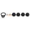 Fishing Reel Handle Aluminum Alloy Prevent Slip Ergonomic Replacement Baitcasting