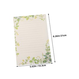 DOITOOL 8 Sets Vintage Letter Writing Paper Decorative Stationery with Floral Night Nature Designs for Poetry Notes Messages for Writing Enthusiasts