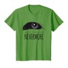 Edgar Allan Poe Il Corvo Nevermore Maglietta