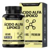Ácido Alfa Lipóico Ala 600mg Por Cápsula Potenciado Cúrcuma Curcumina