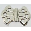 Furniture Knowledge Nickel Plated Steel Shell Hinge wing butterfly antique