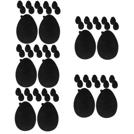 Ipetboom 5sets 6 Pairs Slip Sole Pads for High Heels Non Slip Shoe Grips Wear Resistant Cushion for Sports Shoes Easy to Cut Noise Reduction Sole Protectors 6pairs*5