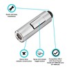 Dura Faucet Streamline Pull-Down Sprayer Replacement - Brushed Satin Nickel