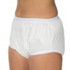 Suprima 1-204-000 Unisex Polyurethane Incontinence Briefs Size 40 White