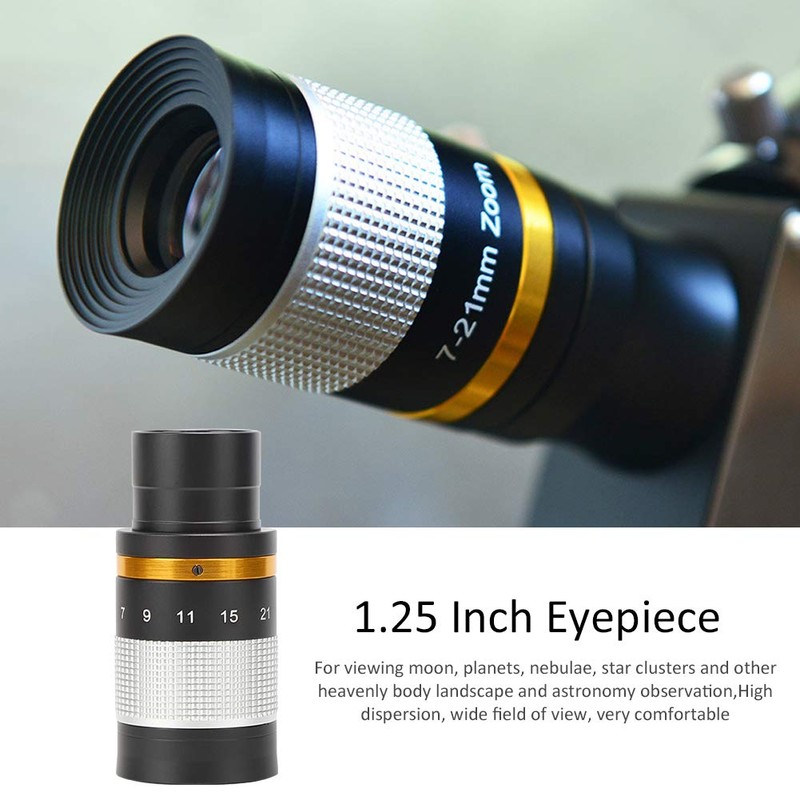 Ocular de Telescopio Astron¨®mico - Lente de Zoom Continuo 7-21mm