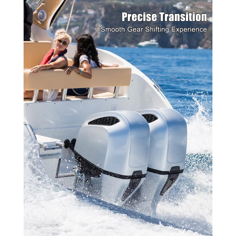 GUZIKO 10FT Throttle Shift Remote Control Cable Fit for Johnson