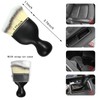 Dickno Car Interior Dust Brush, Soft Scratch Free Auto Detailing