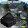 VOXBIN 90% Patio Shade Cloth, Outdoor Sun Shade Fabric with