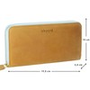 skaard Wallet Woman Parent, brown, Modern
