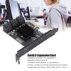 Hard Disk Expansion Card 6.0 Gbps PCIE to SATA 6G