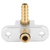 Fuel Rail Adapter Fuel Pressure Regulator Fitting Replacement Fit for