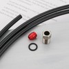 Briny River 1Set Bikes Brake Hose Kit with Oil Needle