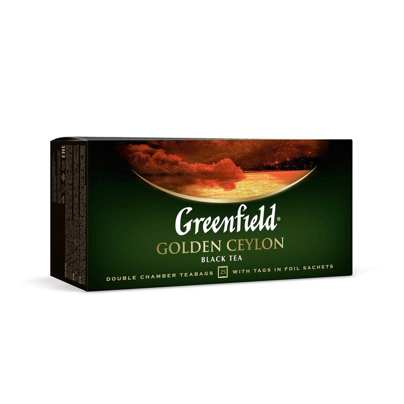 Greenfield Golden Ceylon Сlassic Collection Black Tea Finely Selected Speciality