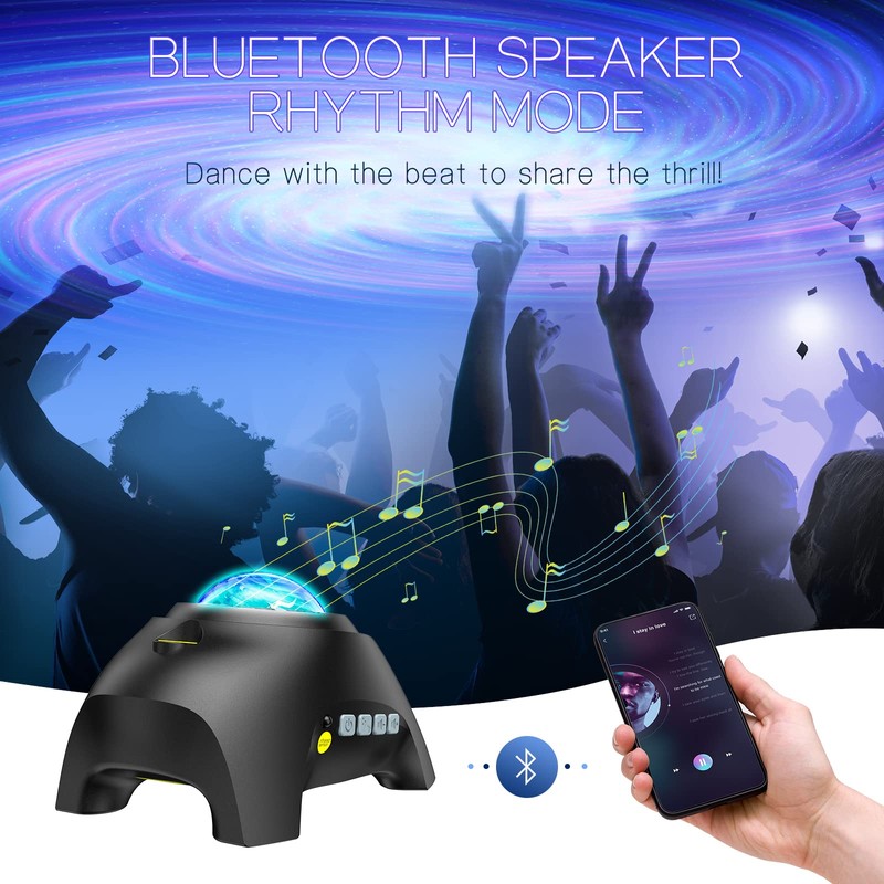 Northern Galaxy Light Aurora Projector with 33 Light Effects, Night