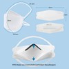 GIKO Pack of 20 FFP2 Masks CE Certified FFP2 Respirator