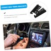CHILDWEET 2pcs Double Din Dash Mounting Trim Bezel Kit for