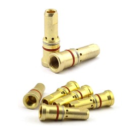WeldingCity Pack of 2 Gas Diffuser 4335 Elliptical Consumables for Bernard Q and S Series MIG Welding Guns