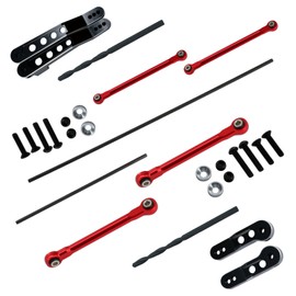Aluminum Alloy Front & Rear Torsional Sway Bars Linkages Arms Set for 1/7 UDR Upgrades Part