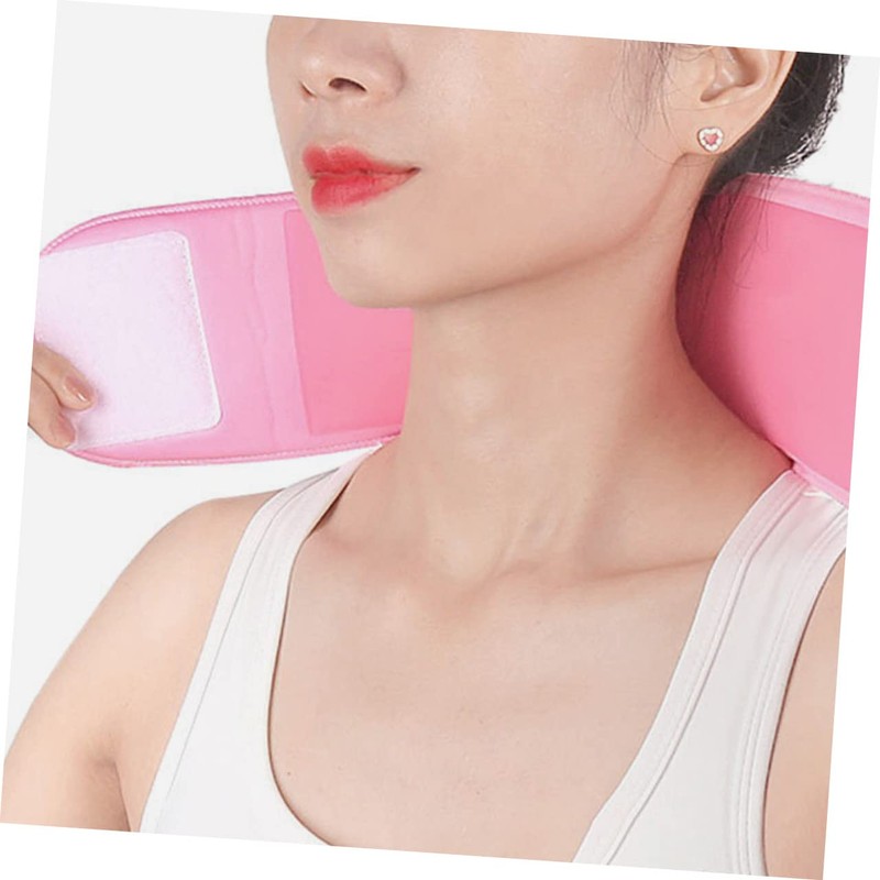 Baluue 2pcs Essential Oil Gel Neck Patch Anti-wrinkle Neck Pad