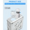 12 Pcs 1/2 inch Knockout Seal Electrical Box Knockout Plugs