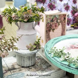 Ideen mit Herz Chalky Effect Chalk Paint, 250 ml, Highly Opaque, Ultra-Matte, Water-based, Chalk Paint for Shabby Chic & Vintage Effect