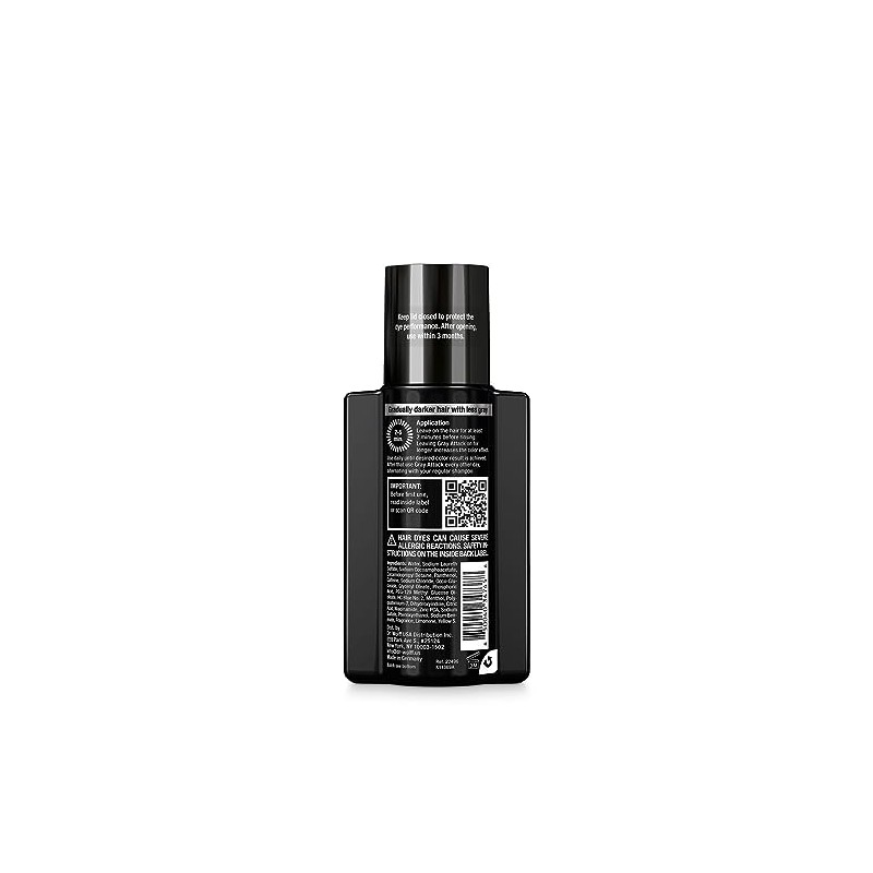 Alpecin Champú Gray Attack Con Cafeína Y Color, 6.76 Onzas