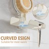 Cinola Razor Holder for Shower 1 Pack, Suction Cup Shaver