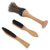 3pcs Barber Brush Set Professional Soft Bristles Portable Barber Neck