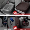 2 Pack Leather Front Car Seat Cover Bottom Car Seat,