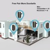Wireless Doorbell, 400M Range Electronic Doorbell, Loud Enough with 5Volume