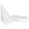 Zollner 063 Damask Fabric Napkins Cotton 2 Sizes Atlas Edge,